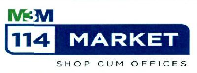 M3m 114 Market Shop Cum Offices Device mark 5552850 Trademark