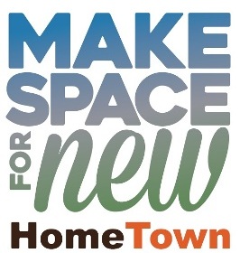 Make Space For New Hometown Label Device mark 5555935 Trademark
