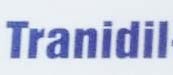 Tranidil (label) Device mark 5561119 Trademark