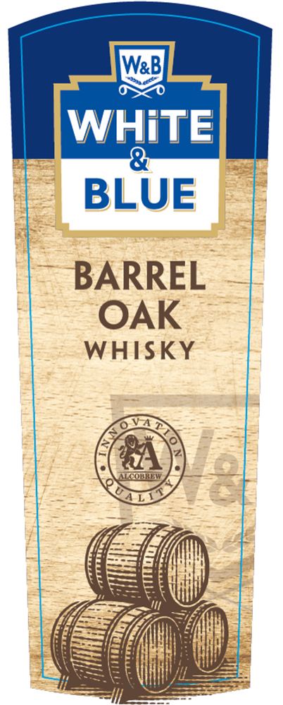 W&b White & Blue Barrel Oak Whisky Device mark 5563417 Trademark