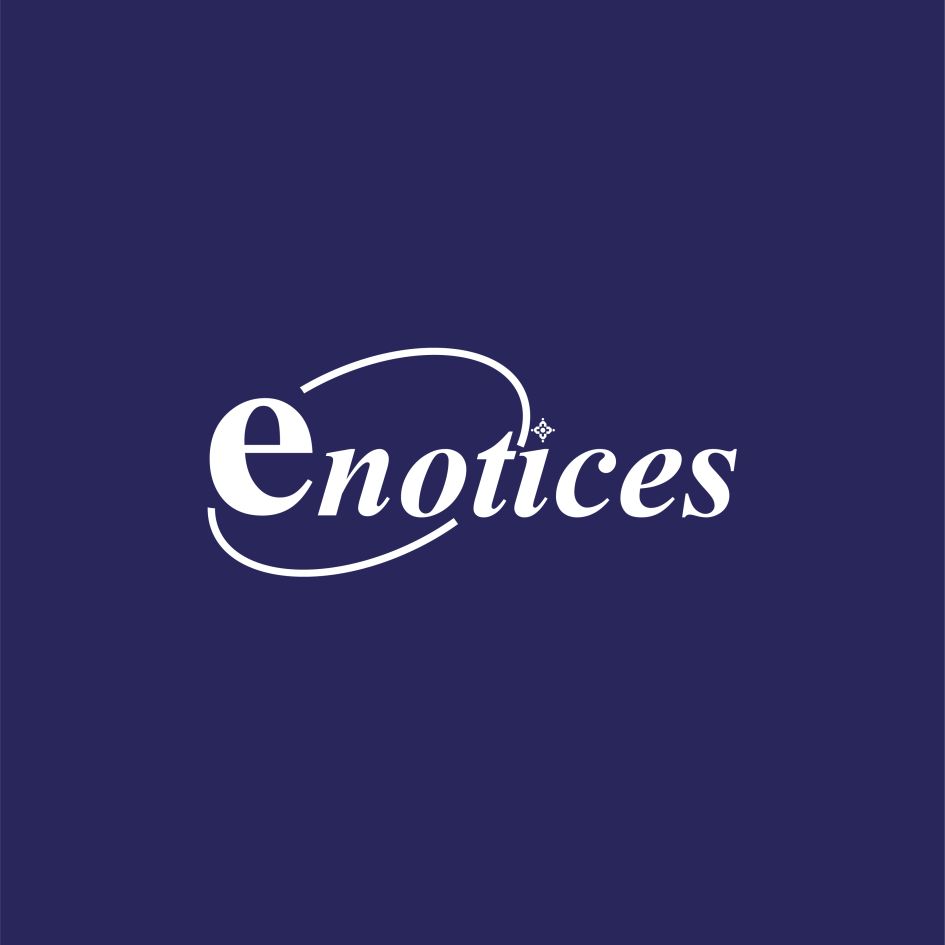 Enotices Device mark 5564374 Trademark