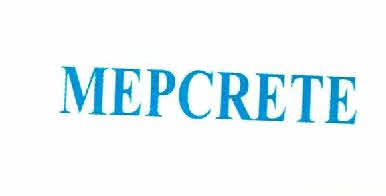 Mepcrete Device mark 2926566 Trademark