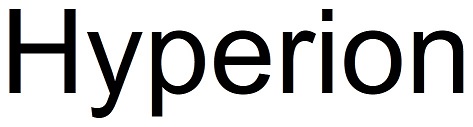 Hyperion (label) Device mark 5575125 Trademark