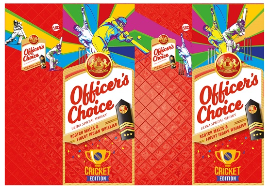 Officer’s Choice Ultra Special Whisky Device mark 5573946 Trademark