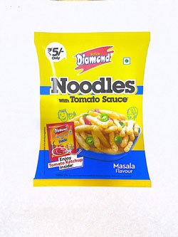 Yellow Diamond Noodles With Tomato Sauce Device mark 5104017 Trademark