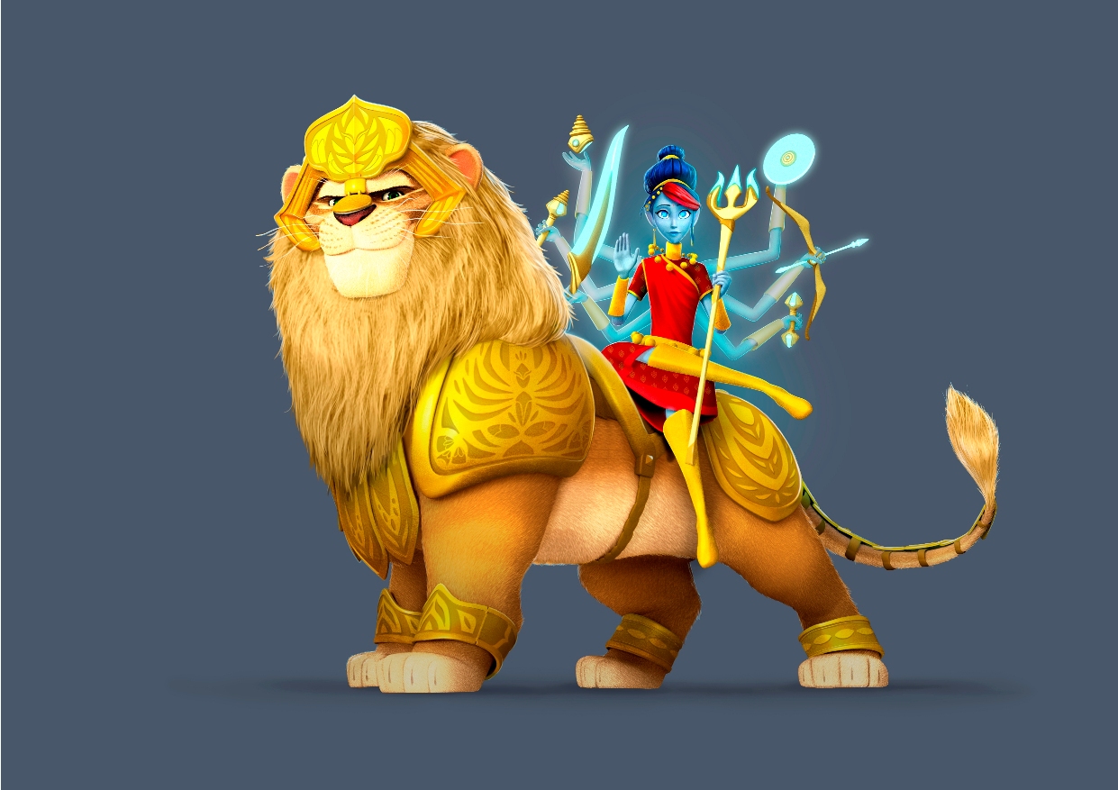 Device Of A Lion And A Woman Device mark 5113368 Trademark