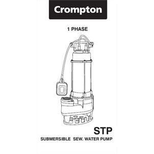 Crompton Stp Series Sewage Pump Device mark 5139153 Trademark