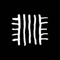 Device Of White Thread-like Lines On A Black Background Device mark 5198518 Trademark