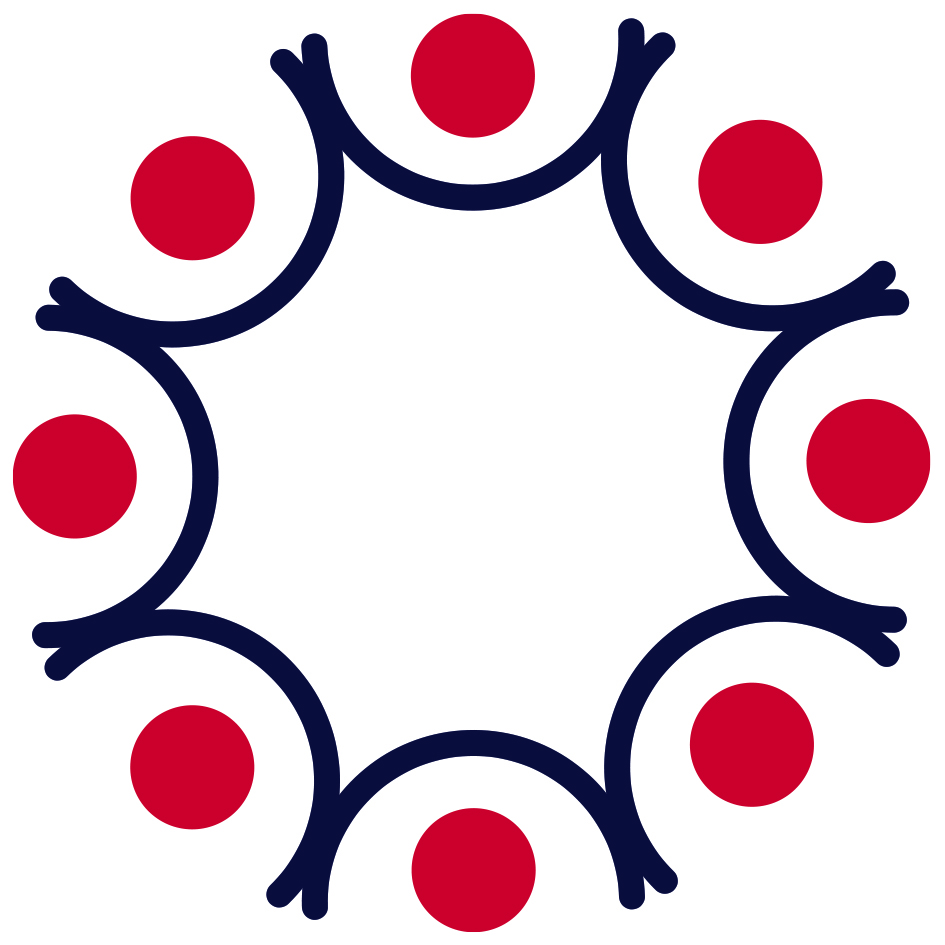 Eight Circles And Eight Semi Circles Device mark 5202743 Trademark