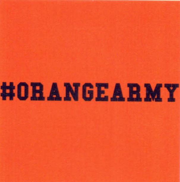 #orangearmy Device mark 5209573 Trademark