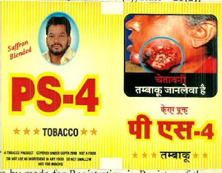 Saffron Blended Ps-4 Pan Tobacco (device Of Human Being) Device mark 2814632 Trademark