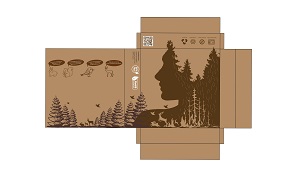 Device Of Nature (composite Packaging Mark) Device mark 5222893 Trademark