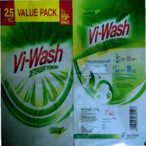 Vi-wash Detergent Powder Device mark 5266069 Trademark