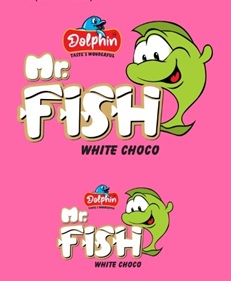 Dolphin Mr.fish - White Choco Device mark 5272167 Trademark