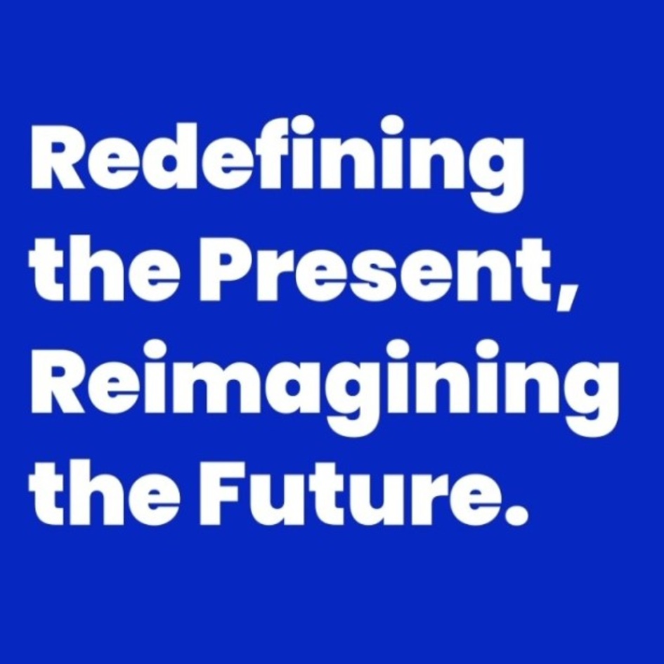 Tagline "redefining The Present, Reimagining The Future" Device mark 5273202 Trademark