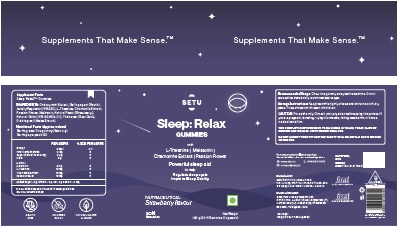 Setu Sleep: Relax Gummies Device mark 5309207 Trademark