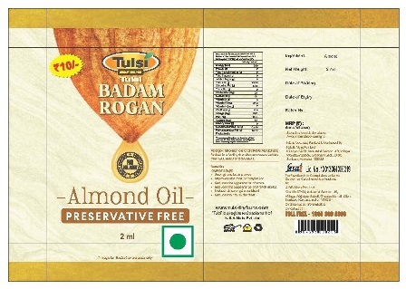Tulsi Badam Rogan Device mark 5314719 Trademark