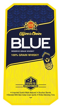 Officer's Choice Blue Reserve Grain Whisky Device mark 5316750 Trademark