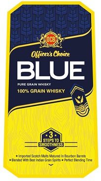 Officer's Choice Blue Pure Grain Whisky Device mark 5316753 Trademark