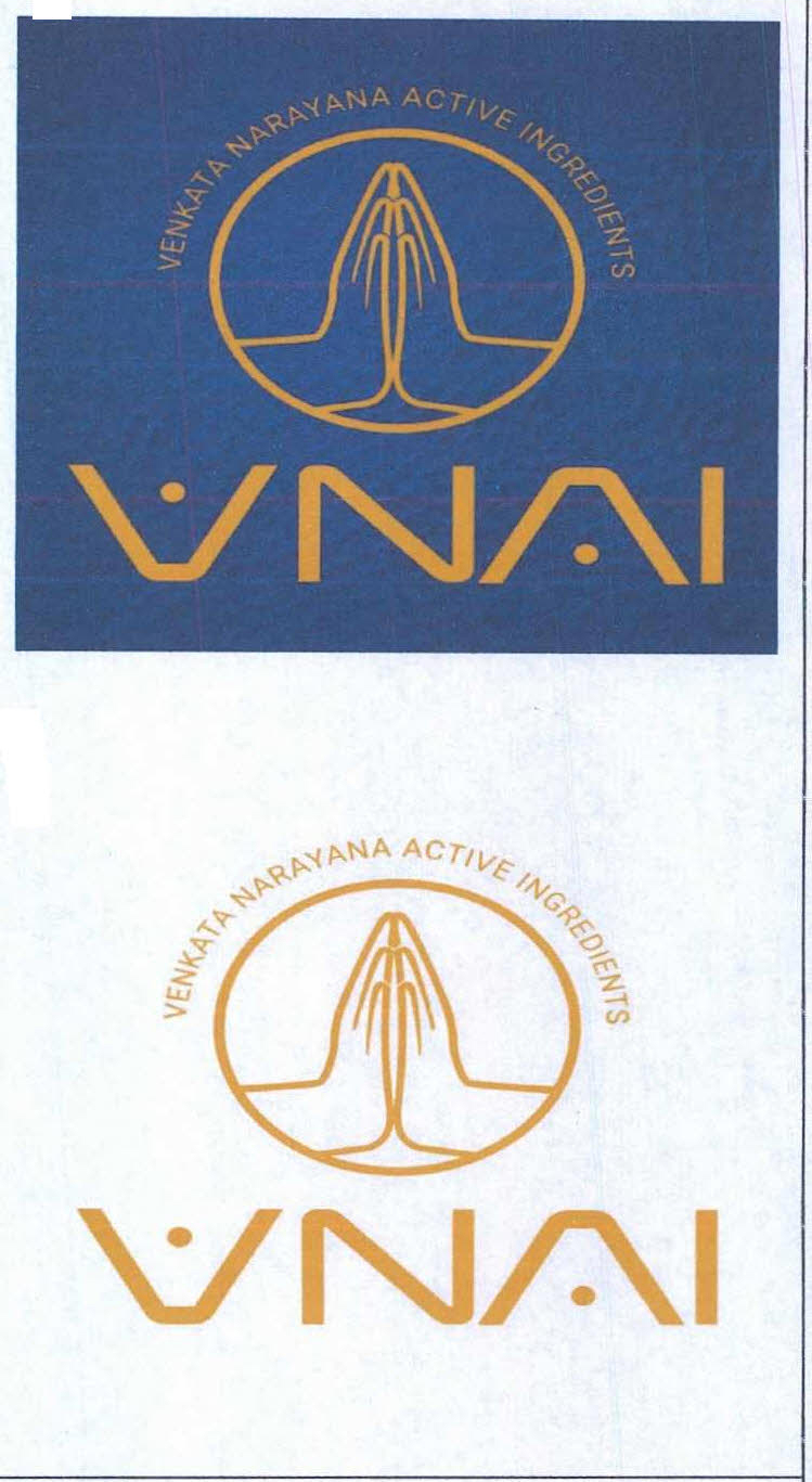 Vnai Venkata Narayana Active Ingredients Device mark 5446497 Trademark