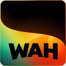 The Words "wah" Written In A Stylised Manner Device mark 5585764 Trademark