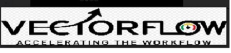 Vectorflow (logo With Tagline – Accelerating The Workflow) Device mark 5587972 Trademark