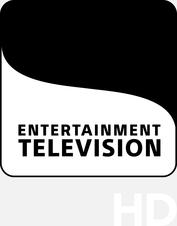 The Words "entertainment Television Hd" Written In A Stylised Manner In Black And White Device mark 5589559 Trademark