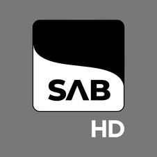 The Words "sab Hd" Written In A Stylised Manner In Black And White Device mark 5589562 Trademark