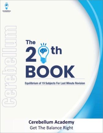Cerebellum The 20th Book Equilibrium Of 19 Subjects For Last Minute Revision Device mark 5595711 Trademark