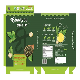 Chaayos Lemongrass Green Tea Device mark 5604744 Trademark