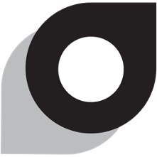Image Containing Two Intersecting Droplets Diagonally Affixed With Acircle At The Centre Device mark 5611606 Trademark