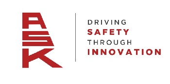 Ask Driving Safety Through Innovations As Lable Device mark 5612735 Trademark
