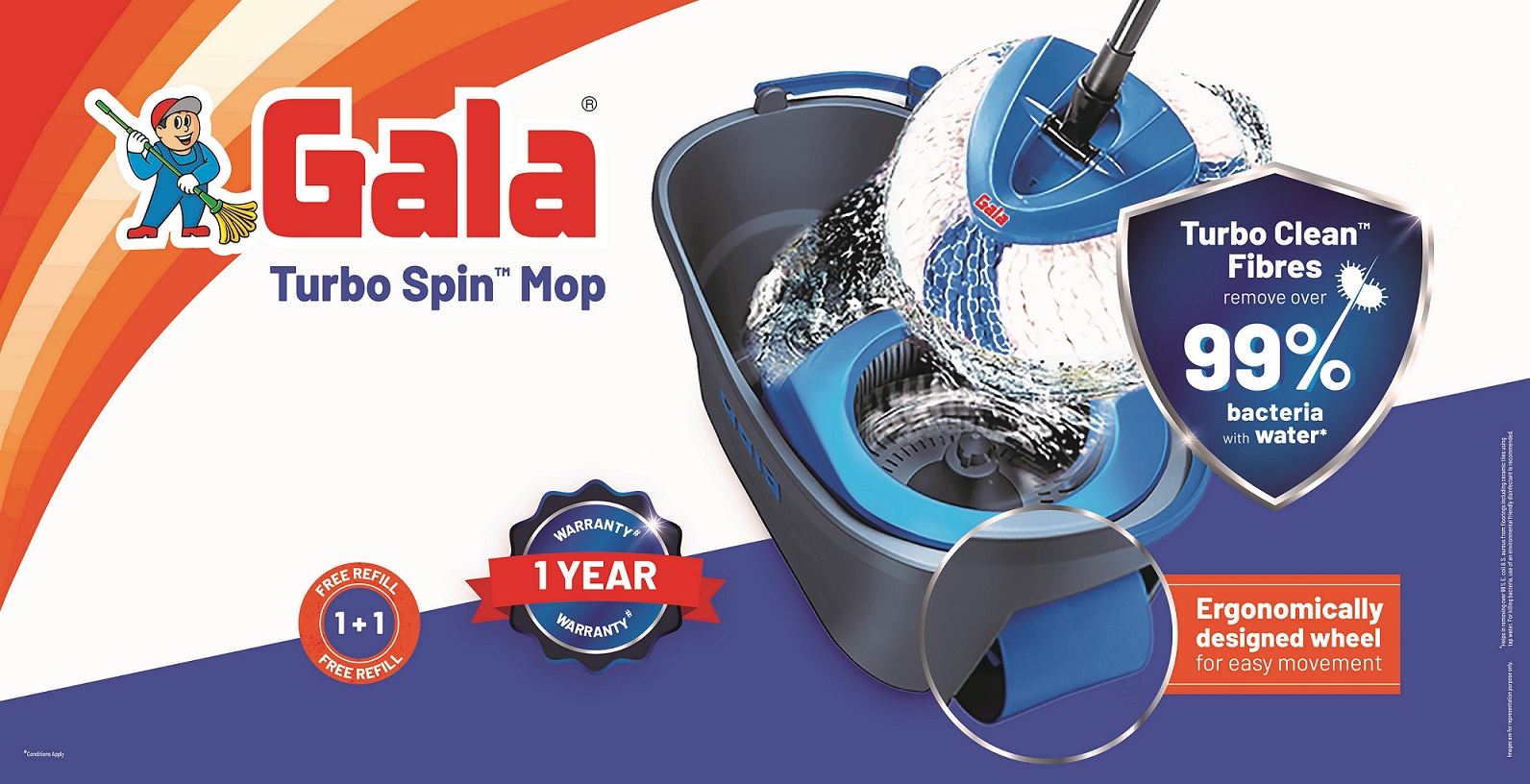 Gala Turbo Spin Mop Device mark 5617356 Trademark