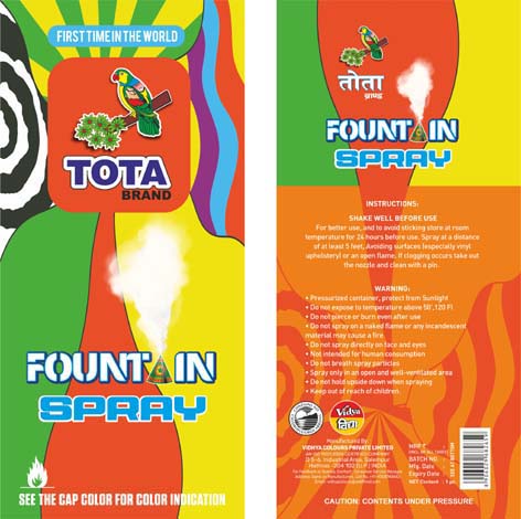 Tota Fountain Spray Device mark 5617385 Trademark