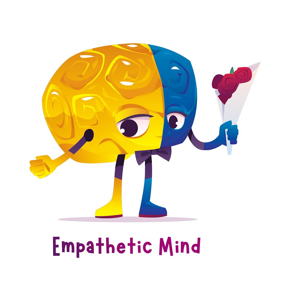 Empathetic Mind (with Device Of Cartoon) Device mark 5626516 Trademark