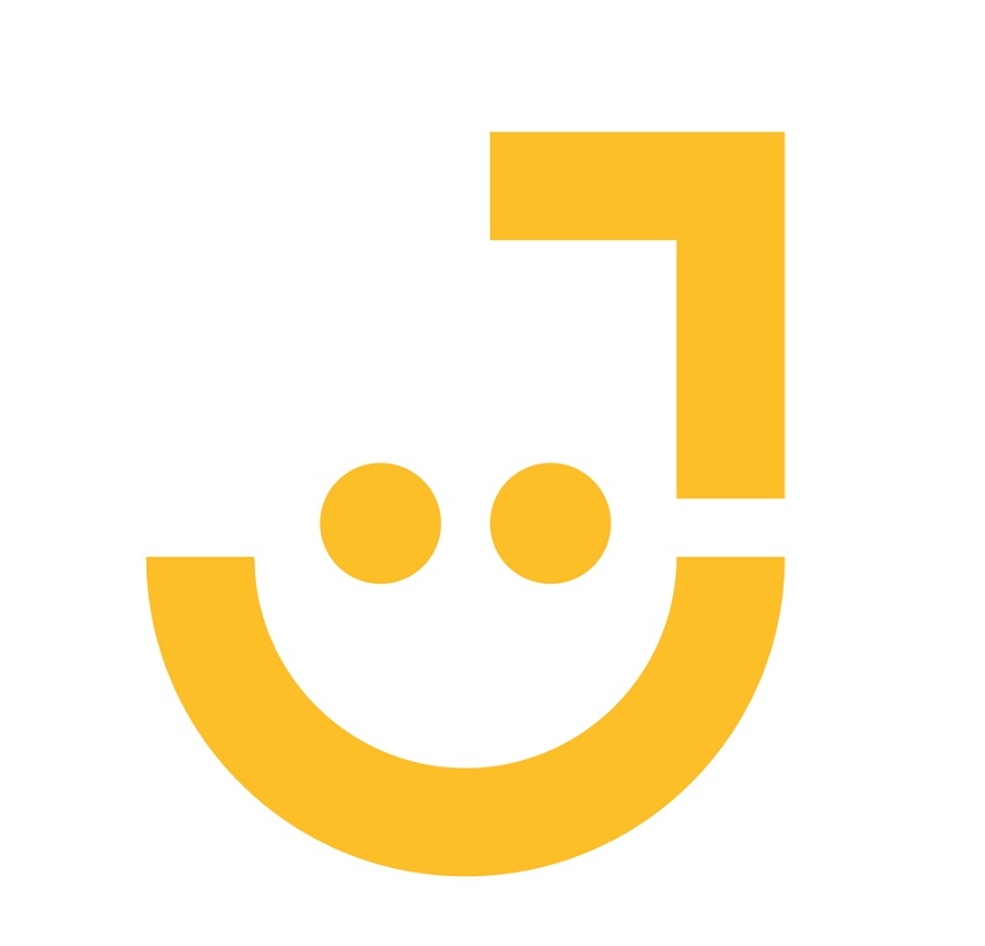 J - Yellow Logo And Device With White Background Device mark 5602936 Trademark
