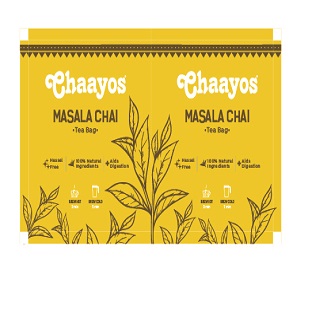 Chaayos Masala Chai Tea Bag Device mark 5604749 Trademark