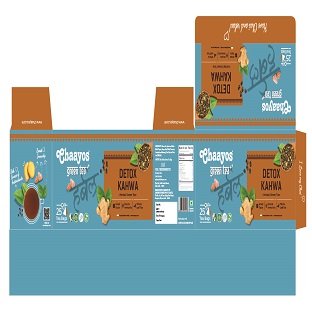 Chaayos Detox Kahwa Green Tea Device mark 5607357 Trademark