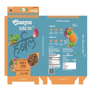 Chaayos Gods Chai Herbal Tea Device mark 5610441 Trademark