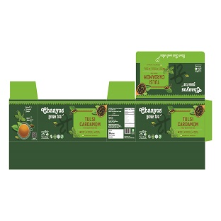 Chaayos Tulsi Cardamom Green Tea Device mark 5610439 Trademark