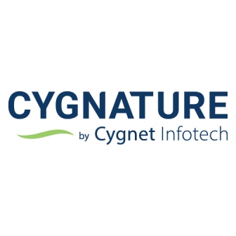 Cygnature With Tagline "by Cygnet Infotech" Device mark 5630243 Trademark
