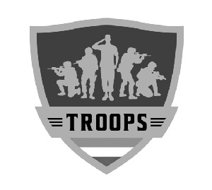 Troops (with Device) Device mark 5630612 Trademark