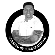 Curated By Luke Coutinho Device mark 5632845 Trademark