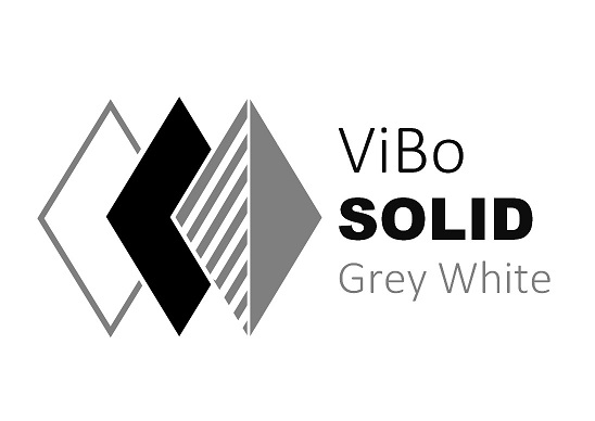 Vibo Solid Grey White Device mark 5634461 Trademark