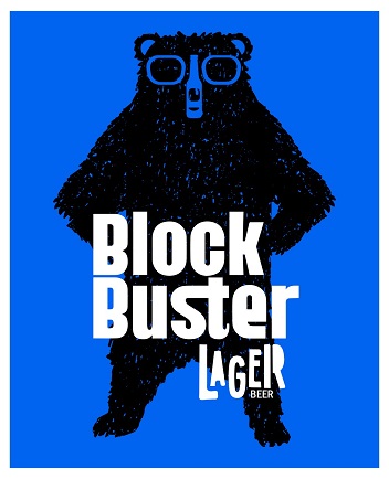 Blockbuster Lager Beer Device mark 5637965 Trademark