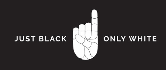 Just Black Only White Device mark 5639643 Trademark