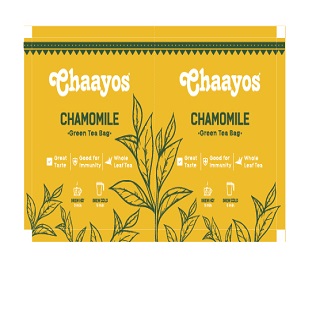 Chaayos Chamomile Tea Bag Device mark 5640397 Trademark