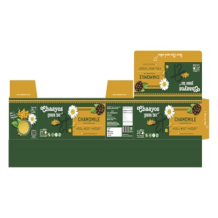 Chaayos Chamomile Green Tea Device mark 5640398 Trademark