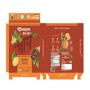 Chaayos Desi Chai Adrak Tulsi Device mark 5640393 Trademark