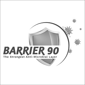 Barrier 90 (logo) Device mark 5641589 Trademark